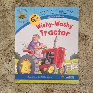 Wishy-Washy Tractor Kids Picture Book Homeschool Preschool Daycare